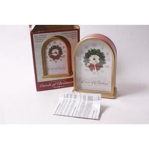 Howard Miller Carols of Christmas II Tabletop Clock Holiday ~ 260304-WH 1024
